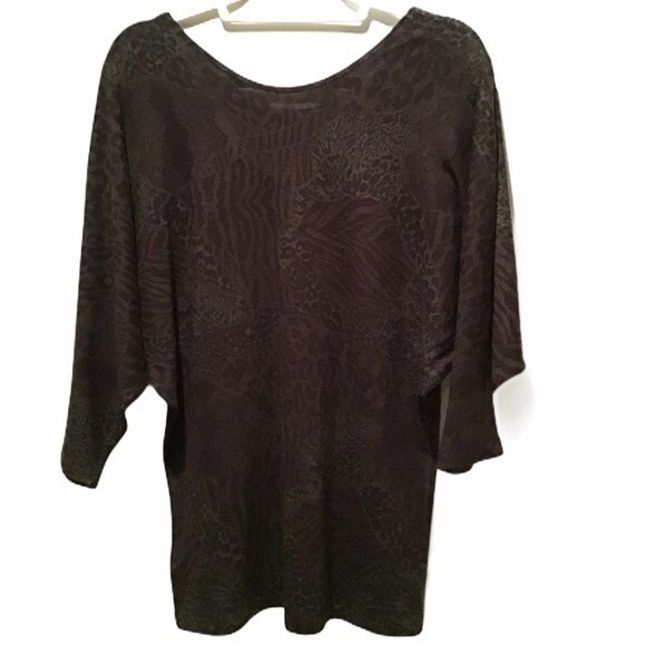 Inc Animal Print Sweater - Picture 2 of 5